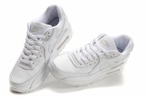 Белые женские кроссовки Nike Air Max 90 на каждый день